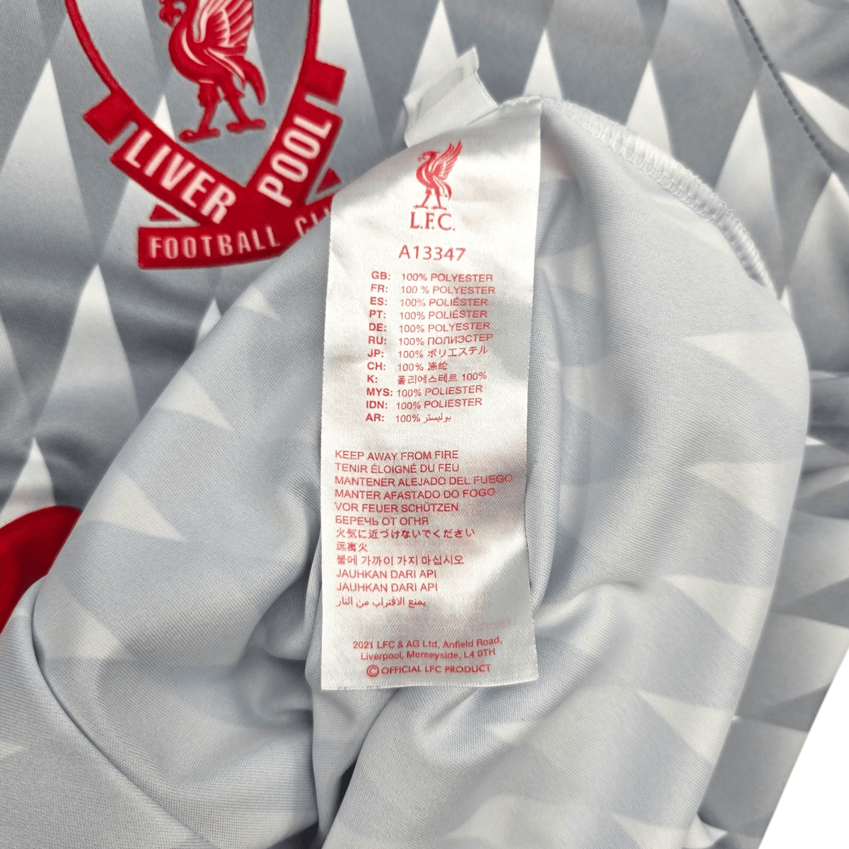 1989/91 Liverpool Away Football Shirt (XL) LFC (Official Retro Remake) - Football Finery - FF300558