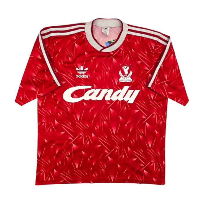 1989/91 Liverpool Home Football Shirt (L) Adidas - Football Finery - FF302965