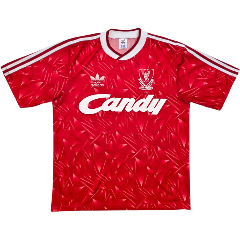 1989/91 Liverpool Home Football Shirt (M) Adidas - Football Finery - FF304666