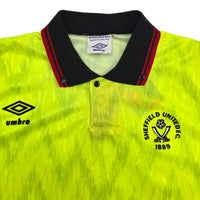 1989/91 Sheffield United Away Football Shirt (S) Umbro - Football Finery - FF305578