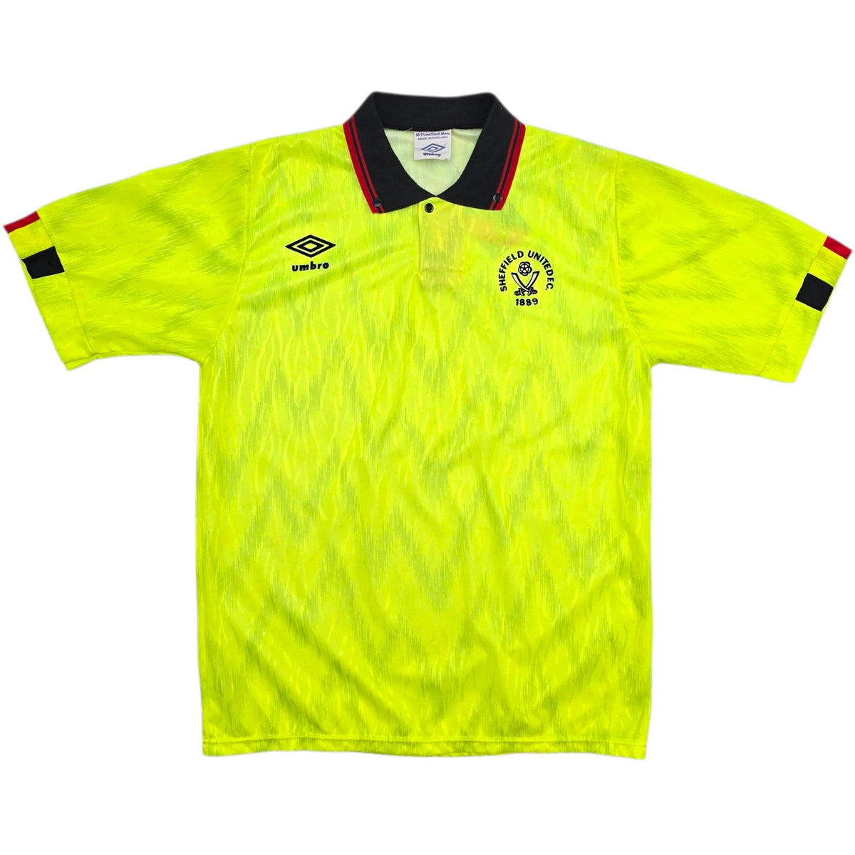 1989/91 Sheffield United Away Football Shirt (S) Umbro - Football Finery - FF305578