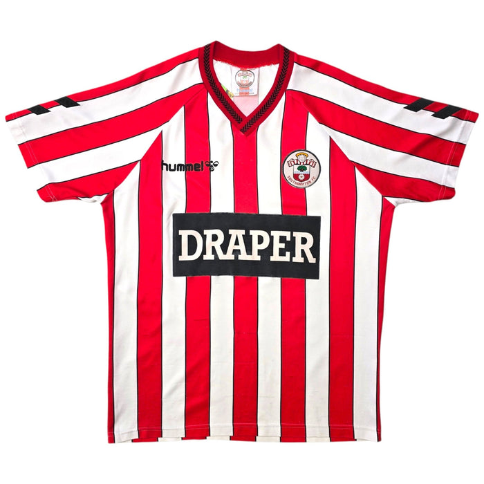1989/91 Southampton Home Football Shirt (M) Hummel - Football Finery - FF306372