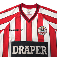 1989/91 Southampton Home Football Shirt (M) Hummel - Football Finery - FF306372