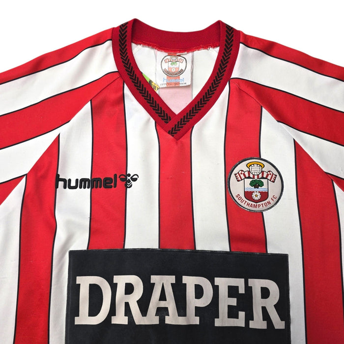 1989/91 Southampton Home Football Shirt (M) Hummel - Football Finery - FF306372