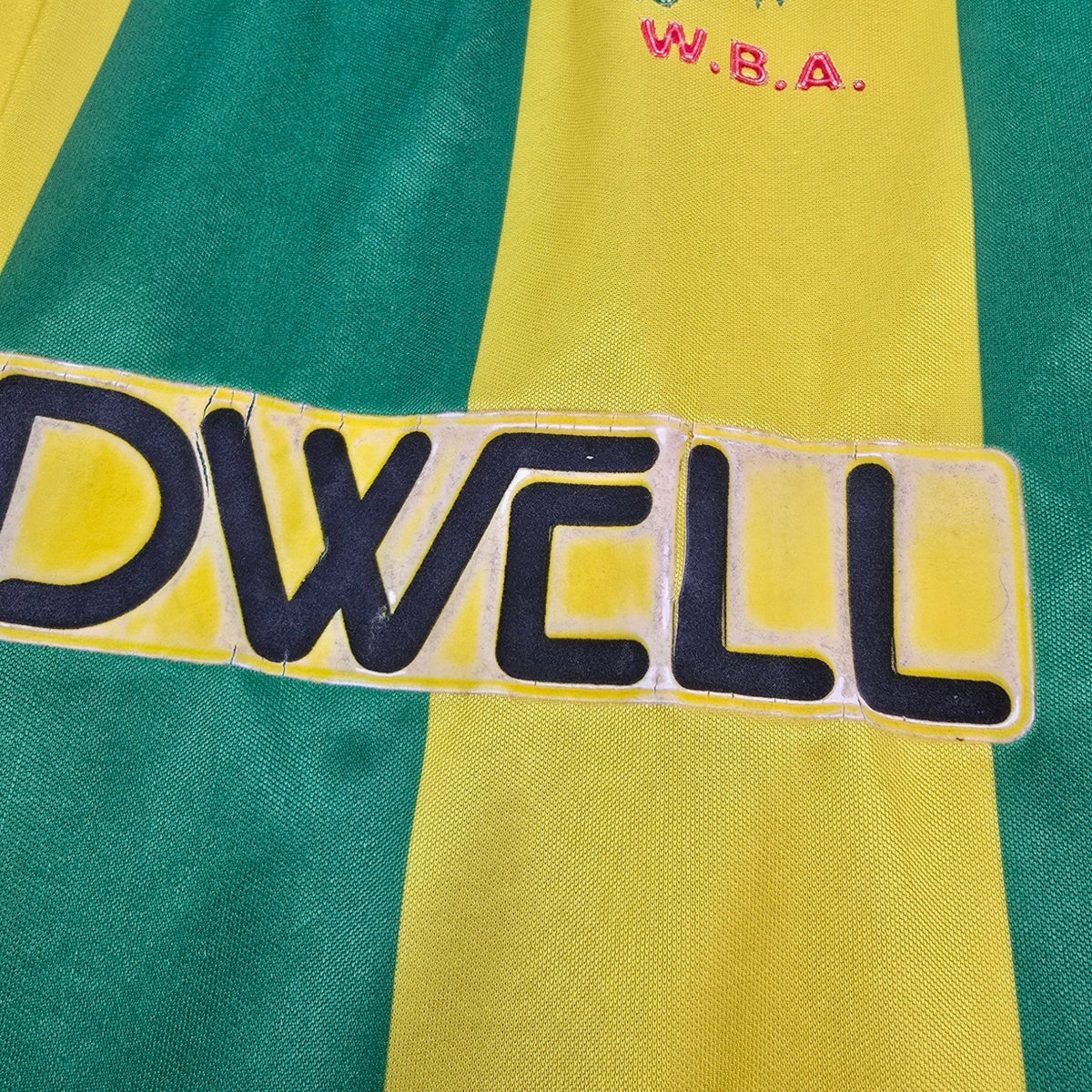 1989/91 West Bromwich Albion Away Football Shirt (XL) Scoreline - Football Finery - FF307148