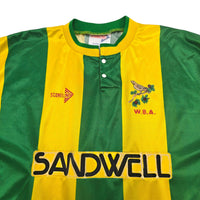 1989/91 West Bromwich Albion Away Football Shirt (XL) Scoreline - Football Finery - FF307148