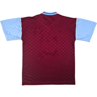1989/91 West Ham United Home Football Shirt (L) Bukta - Football Finery - FF303003