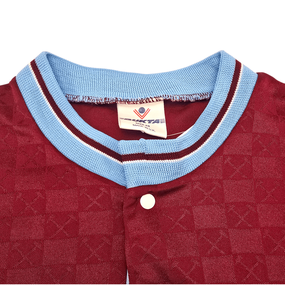 1989/91 West Ham United Home Football Shirt (L) Bukta - Football Finery - FF303003