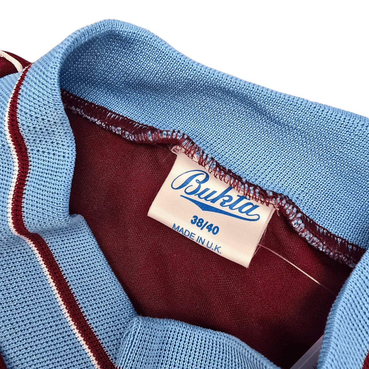 1989/91 West Ham United Home Football Shirt (M) Bukta - Football Finery - FF300588
