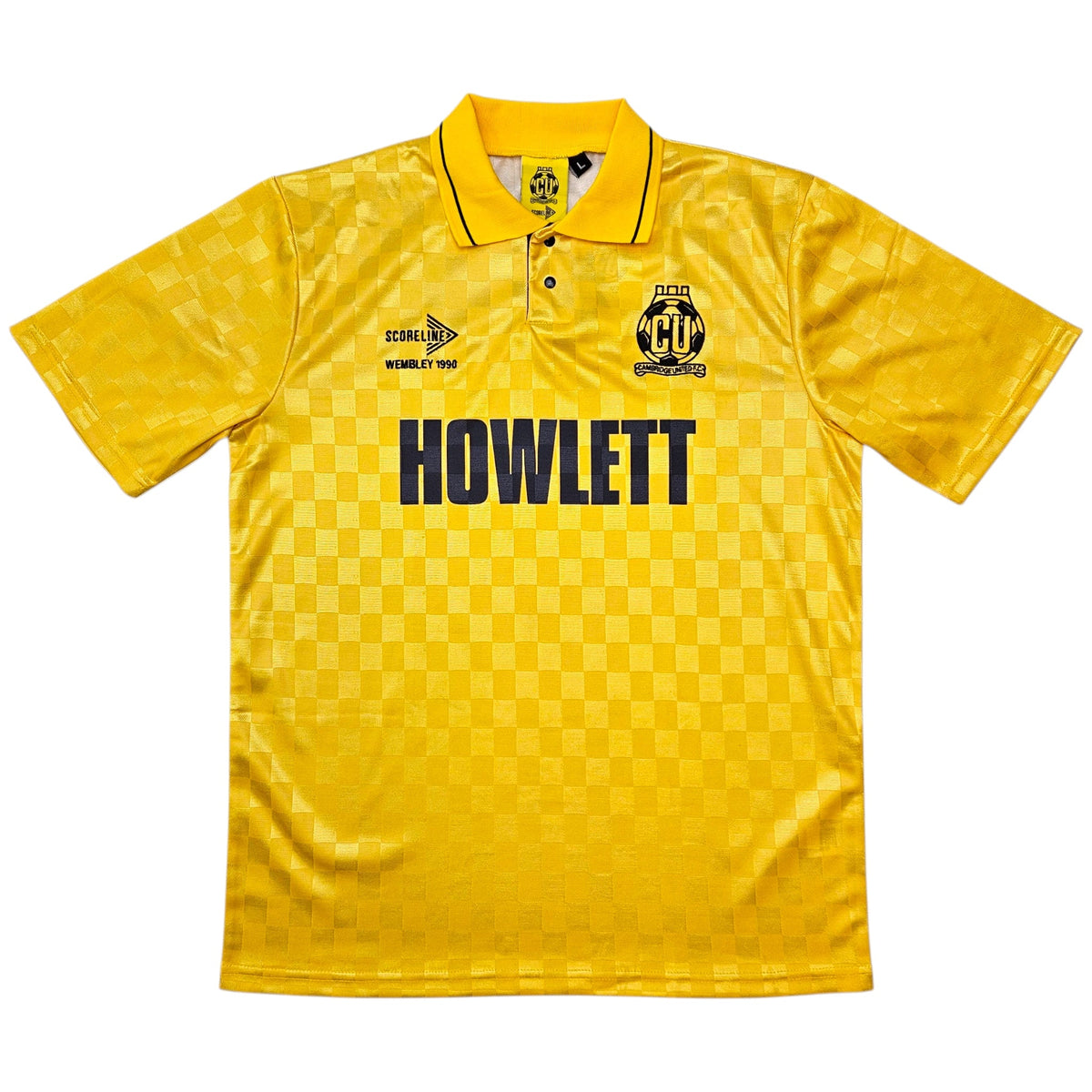 1990 Cambridge United Wembley Home Football Shirt | Scoreline - Football Finery - CUFC_1990_Wembley_S