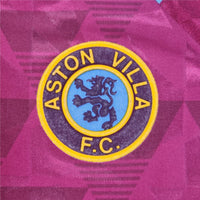 1990/91 Aston Villa Home Football Shirt (L) Umbro - Football Finery - FF202530