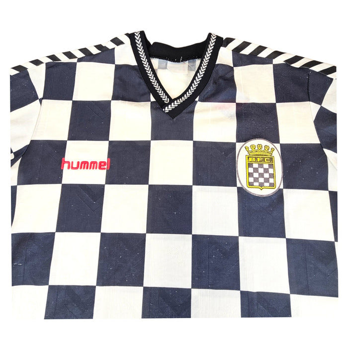 1990/91 Boavista Home Football Shirt (XL) Hummel - Football Finery - FF203337