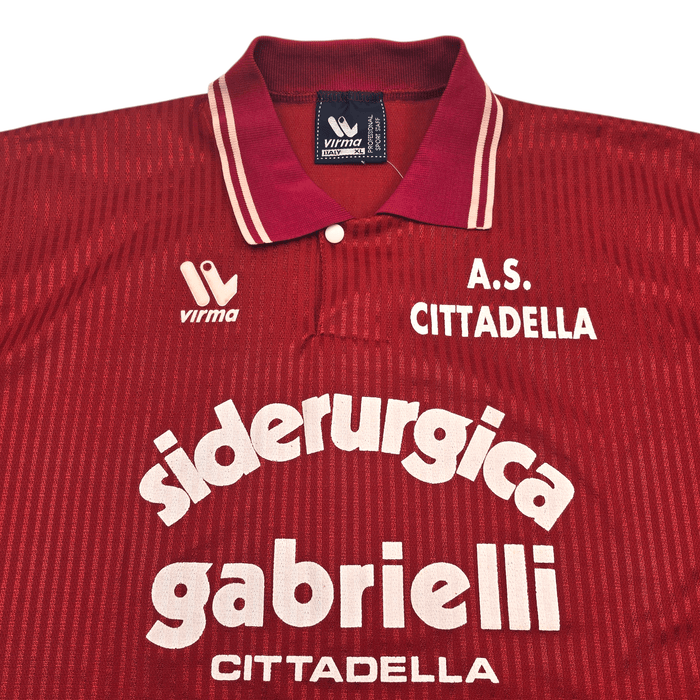 1990/91 Cittadella Home Football Shirt (L) Virma - Football Finery - FF304052