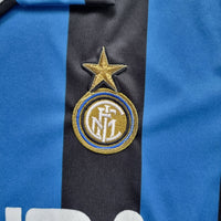 1990/91 Inter Milan Home Football Shirt (M) Uhlsport - Football Finery - FF202633