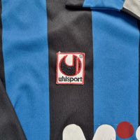 1990/91 Inter Milan Home Football Shirt (M) Uhlsport - Football Finery - FF202633