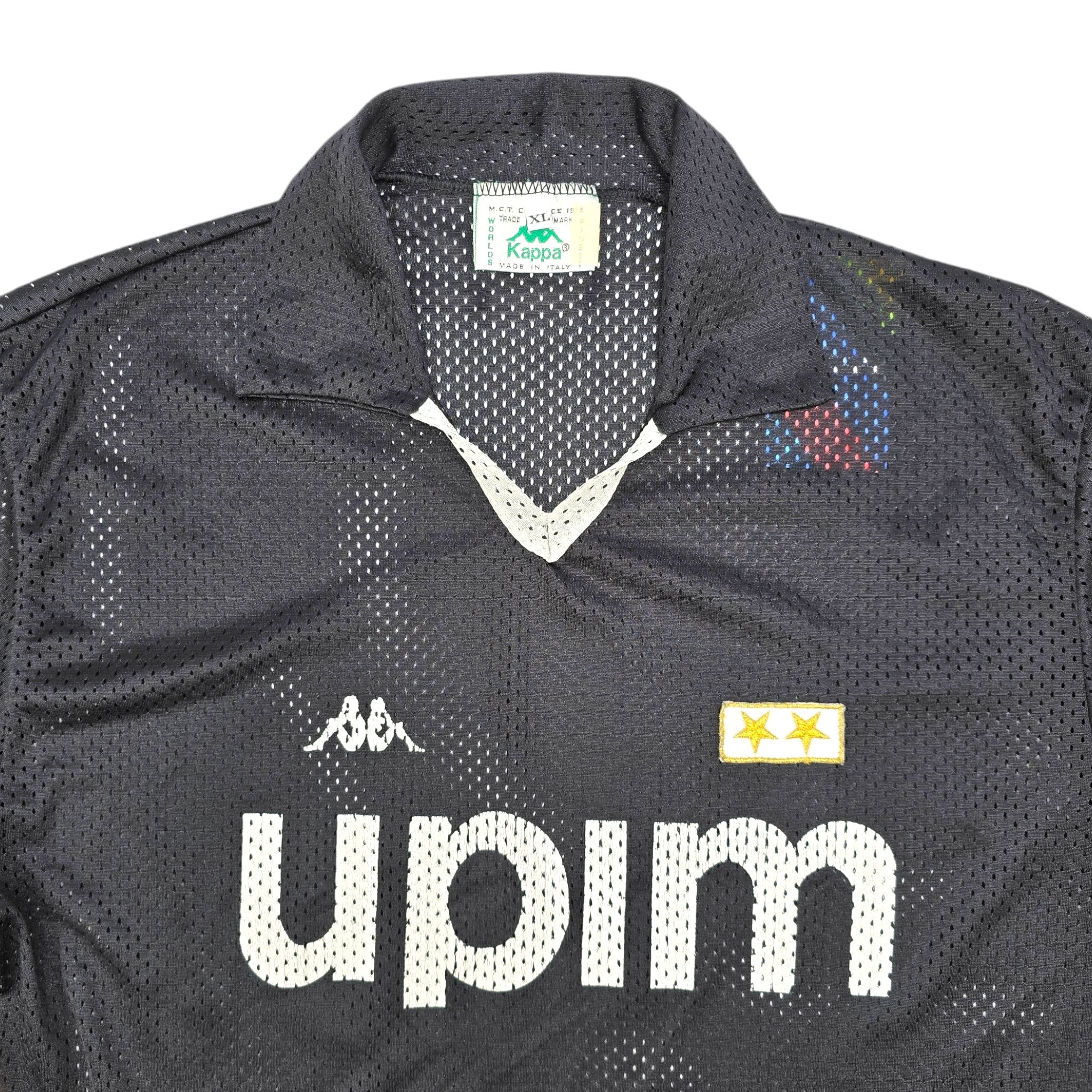1990 91 Juventus Away Football Shirt XL Kappa 10 Baggio
