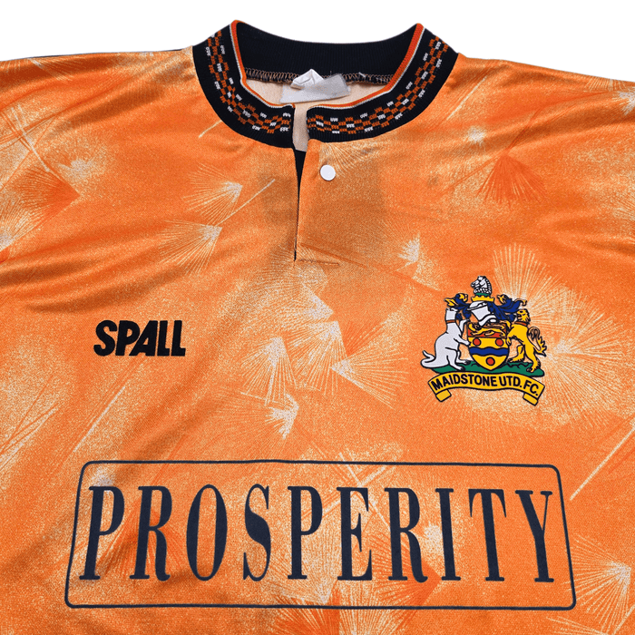 1990/91 Maidstone United Home Football Shirt (XL) Spall - Football Finery - FF304146