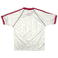 1990/91 Manchester United European Cup Winners Football Shirt (L) Adidas (Signed: Denis Irwin) - Football Finery - FF300413