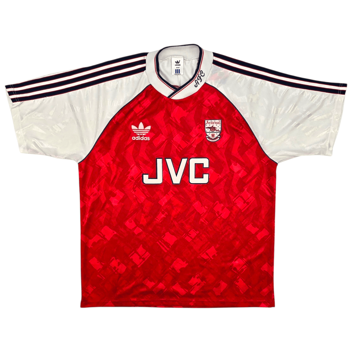 1990/92 Arsenal Home Football Shirt (L) Adidas - Football Finery - FF301800
