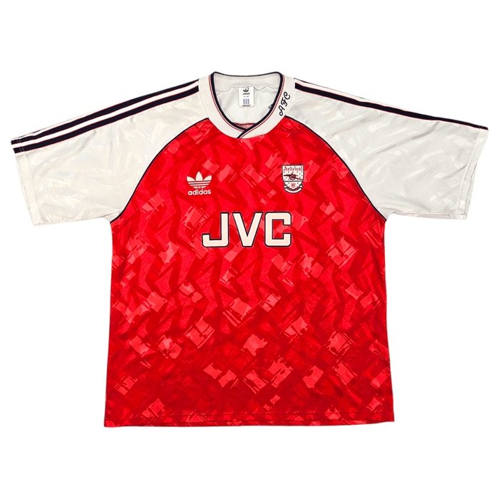 1990/92 Arsenal Home Football Shirt (XL) Adidas - Football Finery - FF301408
