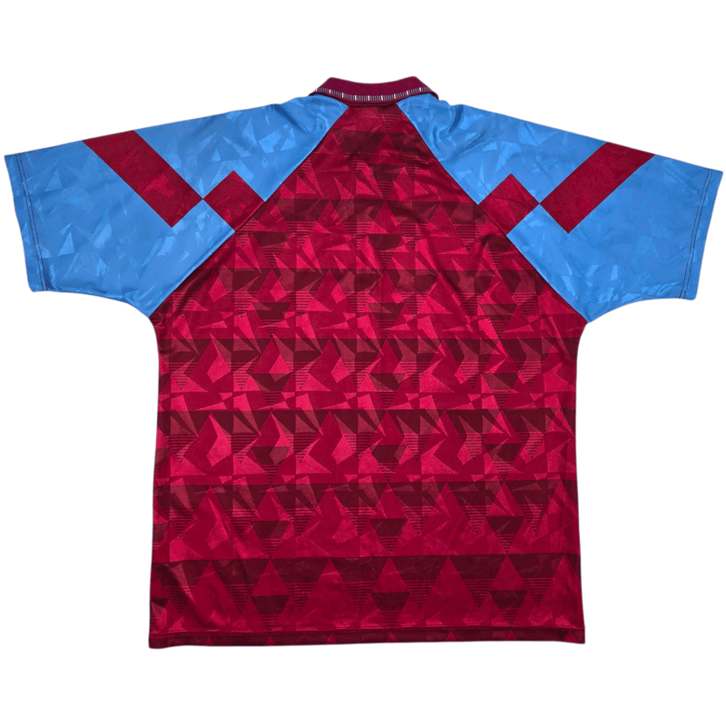 1990/92 Aston Villa Home Football Shirt (L) Umbro – Football Finery