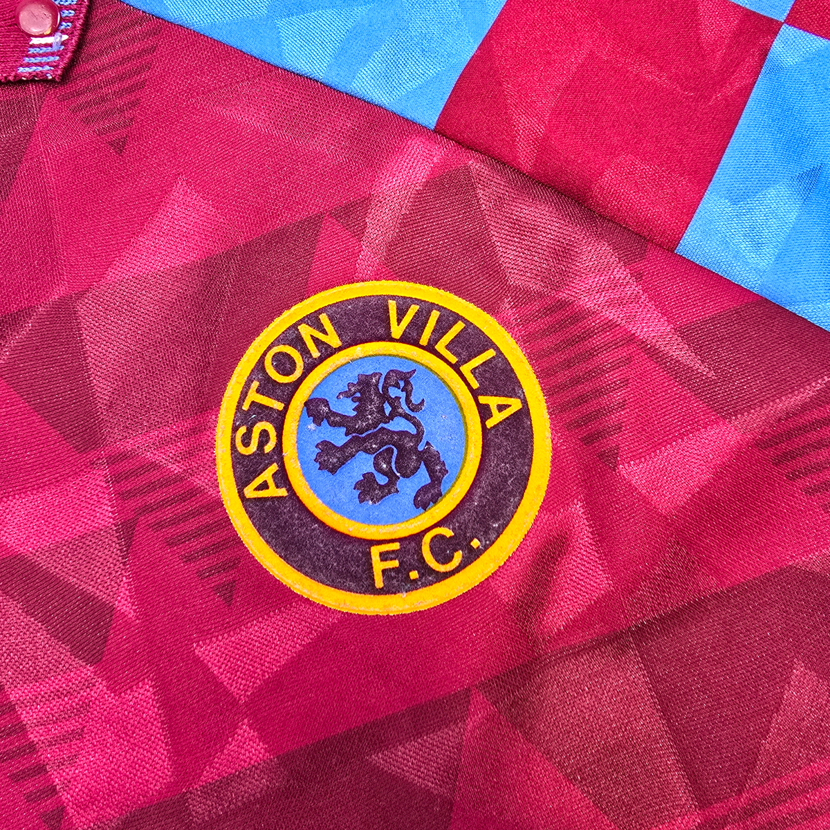 1990/92 Aston Villa Home Football Shirt (XL) Umbro - Football Finery - FF304635