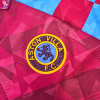 1990/92 Aston Villa Home Football Shirt (XL) Umbro - Football Finery - FF304635