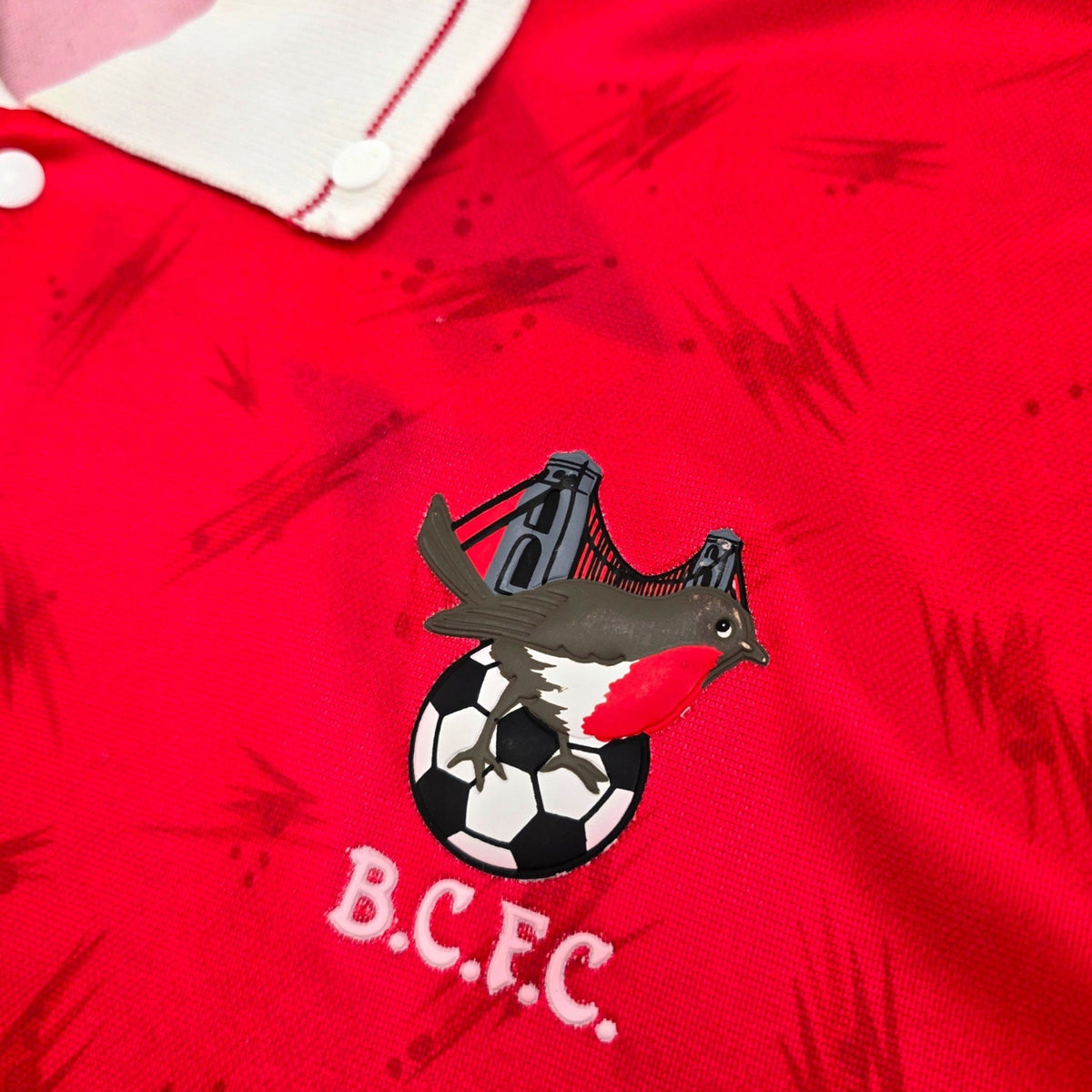 1990/92 Bristol City Home Football Shirt (S) Bukta - Football Finery - FF307934