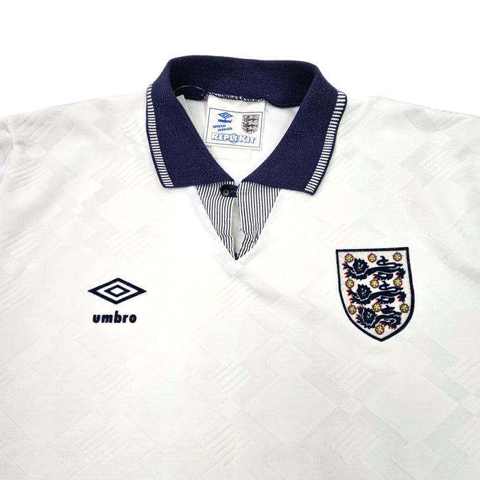 1990/92 England Home Football Shirt (XL) Umbro - Football Finery - FF203260
