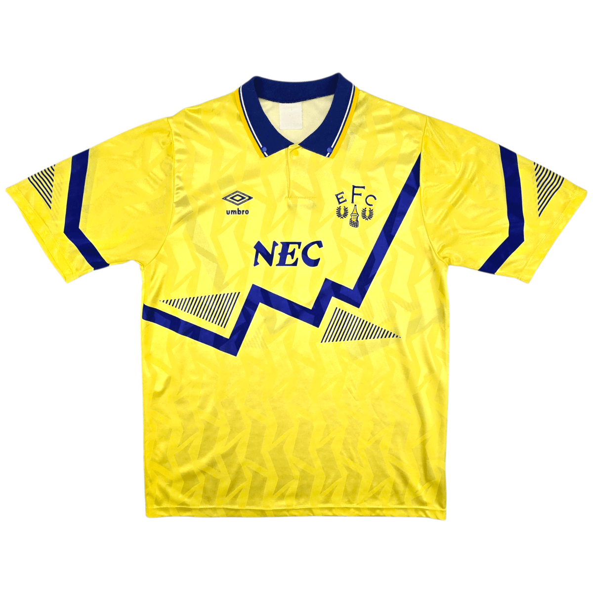 1990/92 Everton Away Football Shirt (L) Umbro - Football Finery - FF300932