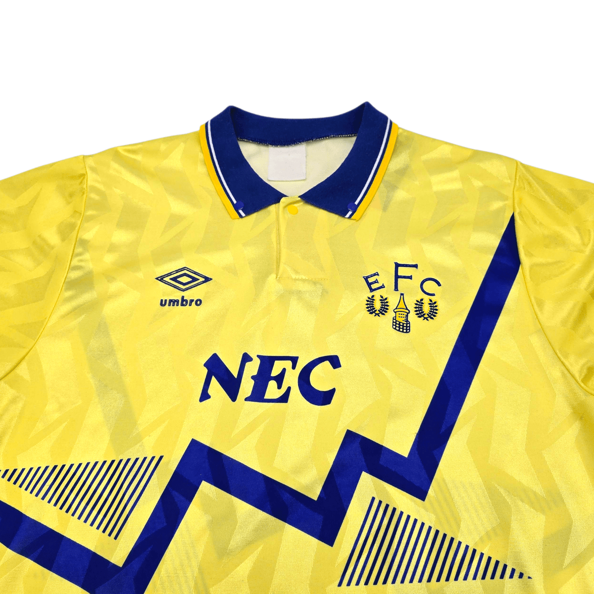 1990/92 Everton Away Football Shirt (L) Umbro - Football Finery - FF300932