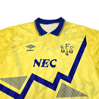 1990/92 Everton Away Football Shirt (L) Umbro - Football Finery - FF300932