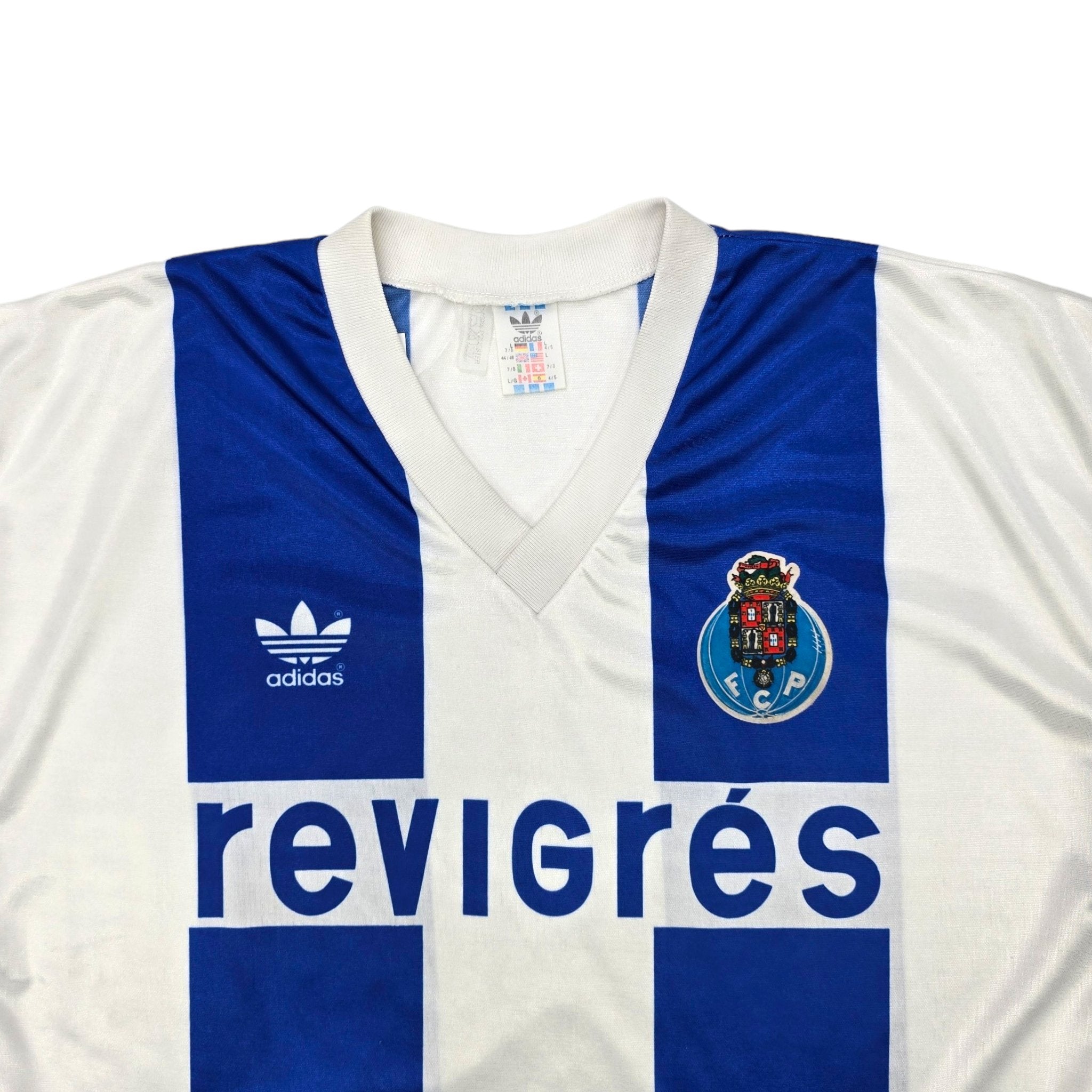 1990 92 FC Porto Home Football Shirt L Adidas – Football Finery