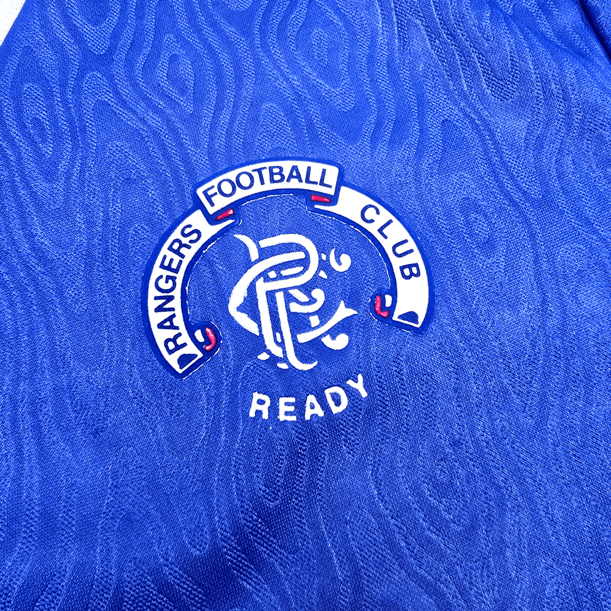 1990/92 Glasgow Rangers Home Football Shirt (L) Admiral - Football Finery - FF303088