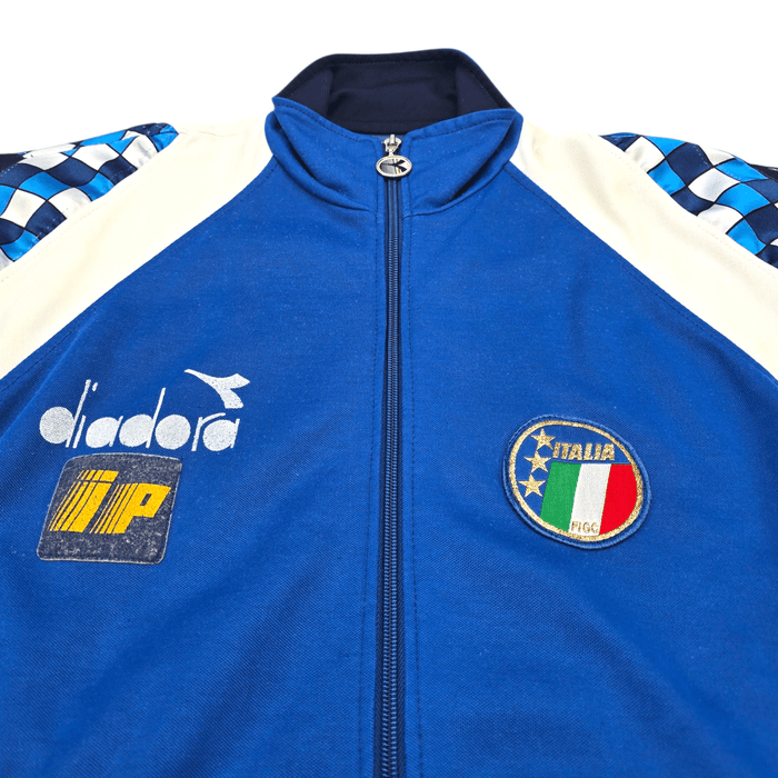 1990/92 Italy Training Jacket (L) Diadora - Football Finery - FF300381