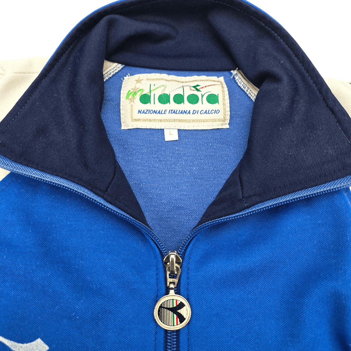 1990/92 Italy Training Jacket (L) Diadora - Football Finery - FF300381