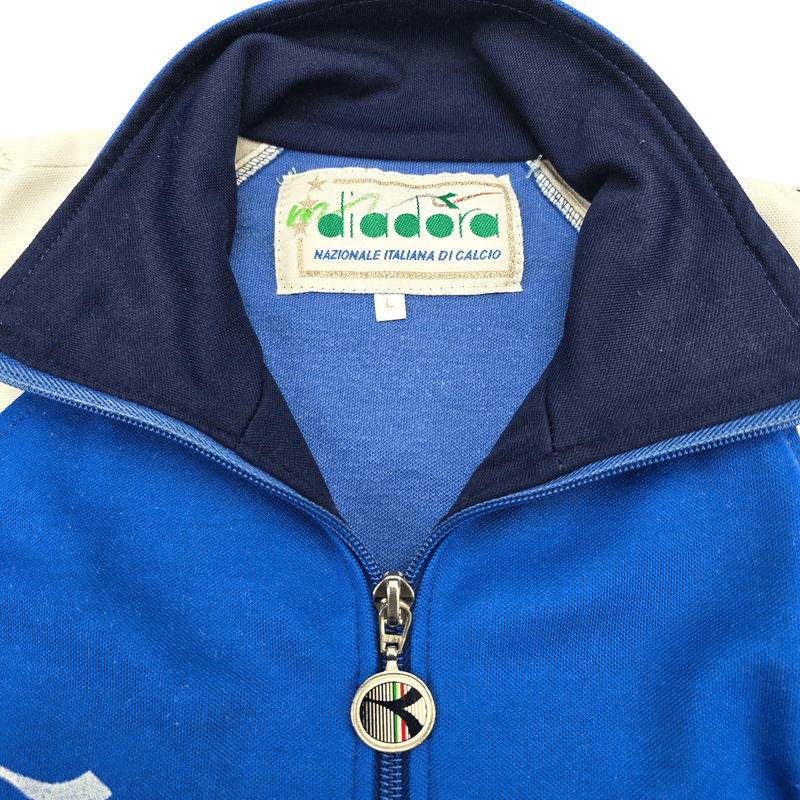 1990/92 Italy Training Jacket (L) Diadora - Football Finery - FF300381