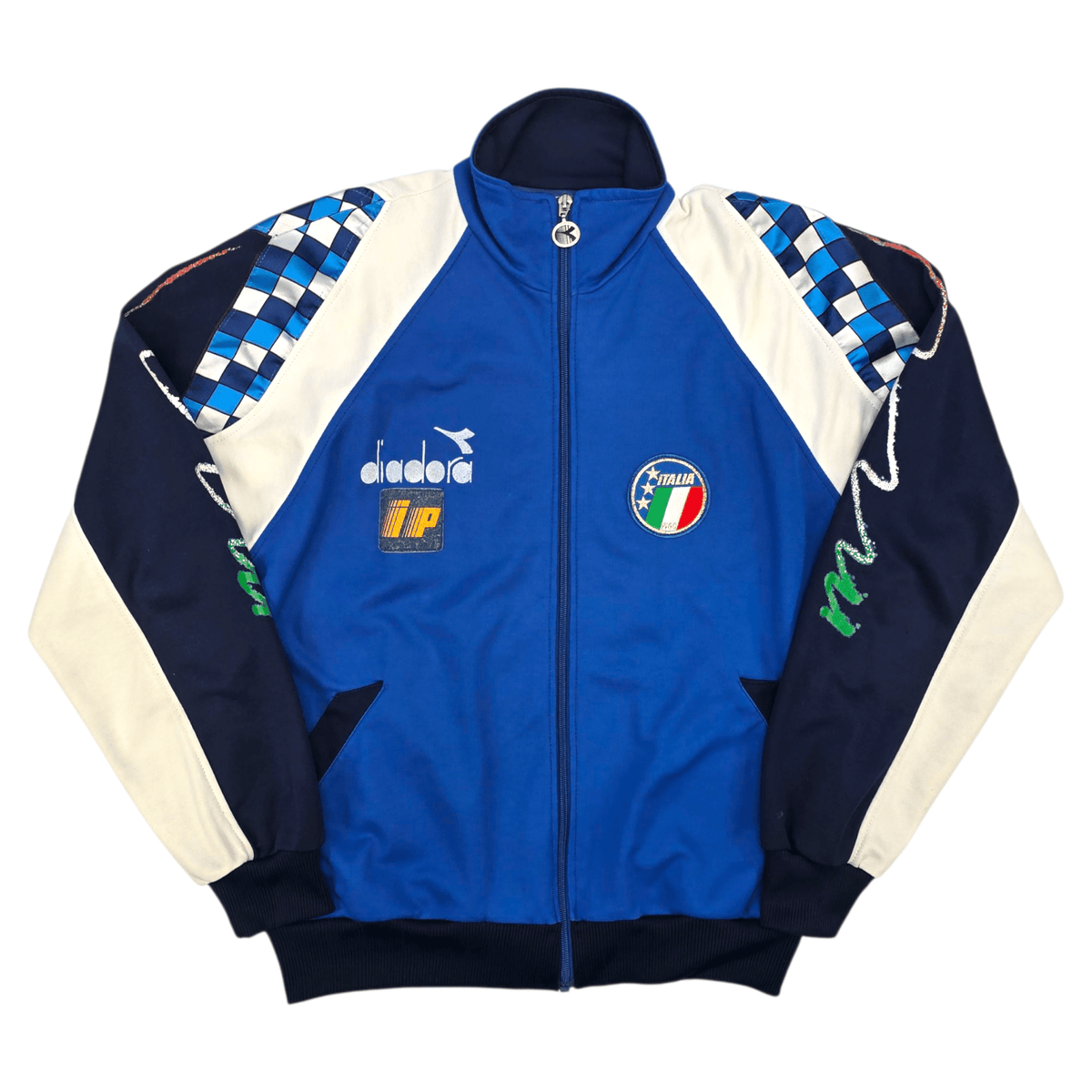 1990/92 Italy Training Jacket (L) Diadora - Football Finery - FF300381