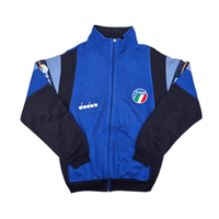 1990/92 Italy Training Jacket (S) Diadora - Football Finery - FF300367