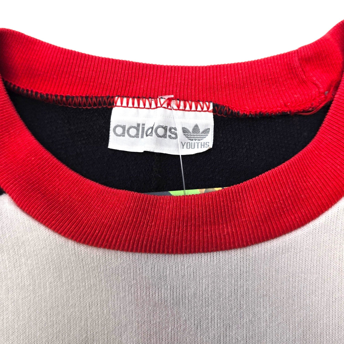 1990/92 Manchester United Training Sweater (Y) Adidas - Football Finery - FF308129