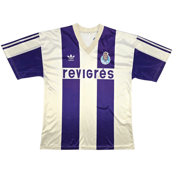 1990/92 Porto Home Football Shirt (XL) Adidas - Football Finery - FF302970