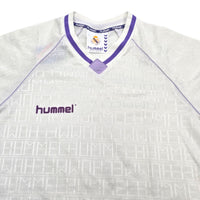 1990/92 Real Madrid Home Football Shirt (L) Hummel - Football Finery - FF306422