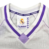 1990/92 Real Madrid Home Football Shirt (L) Hummel - Football Finery - FF306422