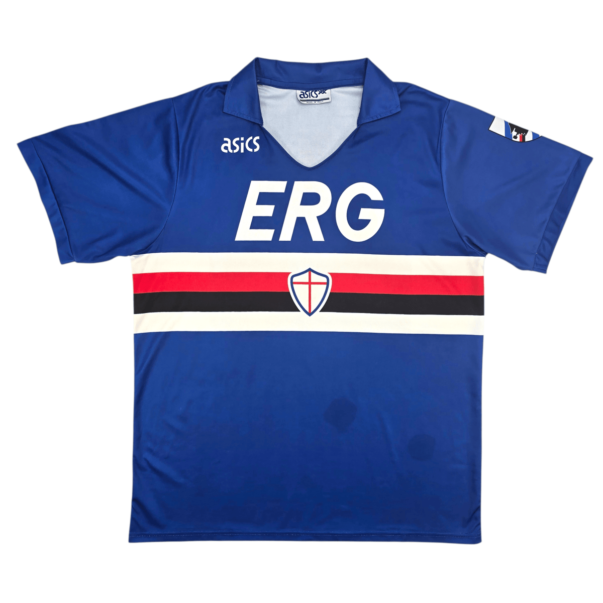 1990/92 Sampdoria Home Football Shirt (XL) Asics - Football Finery - FF302246