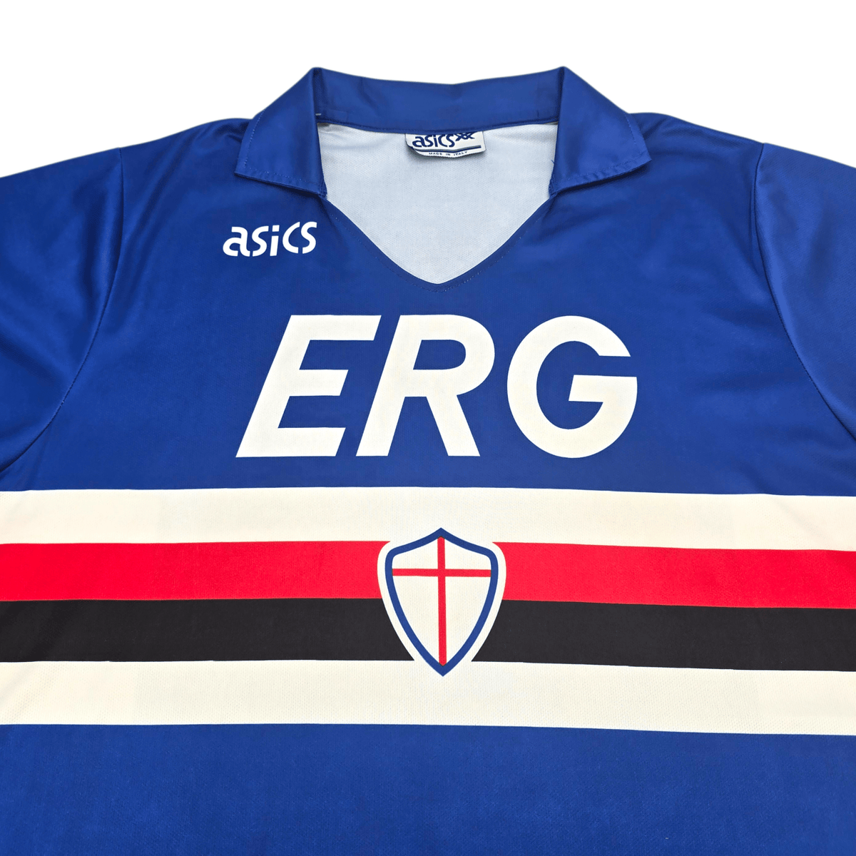 1990/92 Sampdoria Home Football Shirt (XL) Asics - Football Finery - FF302246