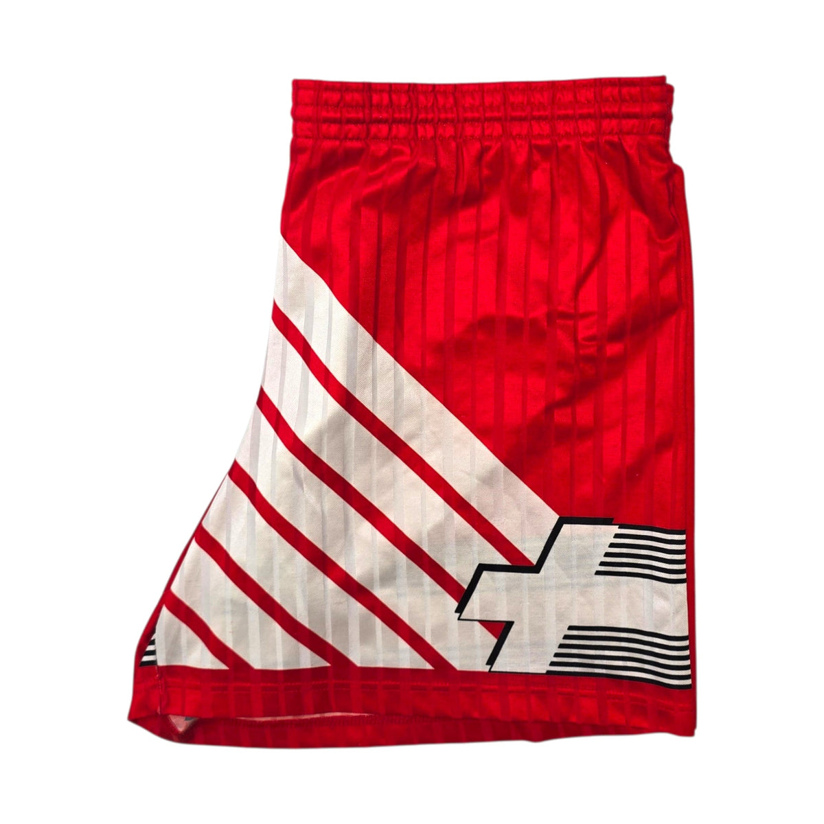 1990/92 Switzerland Football Shorts (XL) Blacky | Home - Football Finery - SS10030