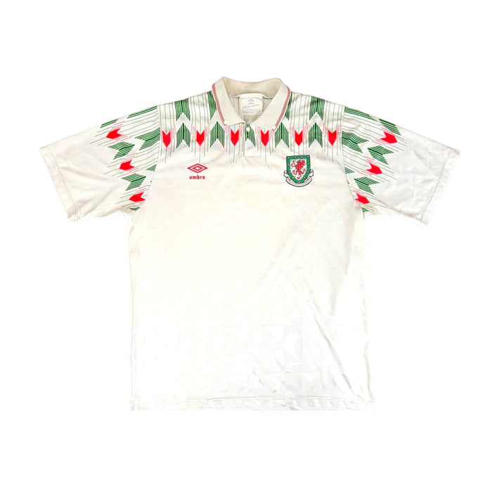 1990/93 Wales Away Football Shirt (XL) Umbro - Football Finery - FF203356