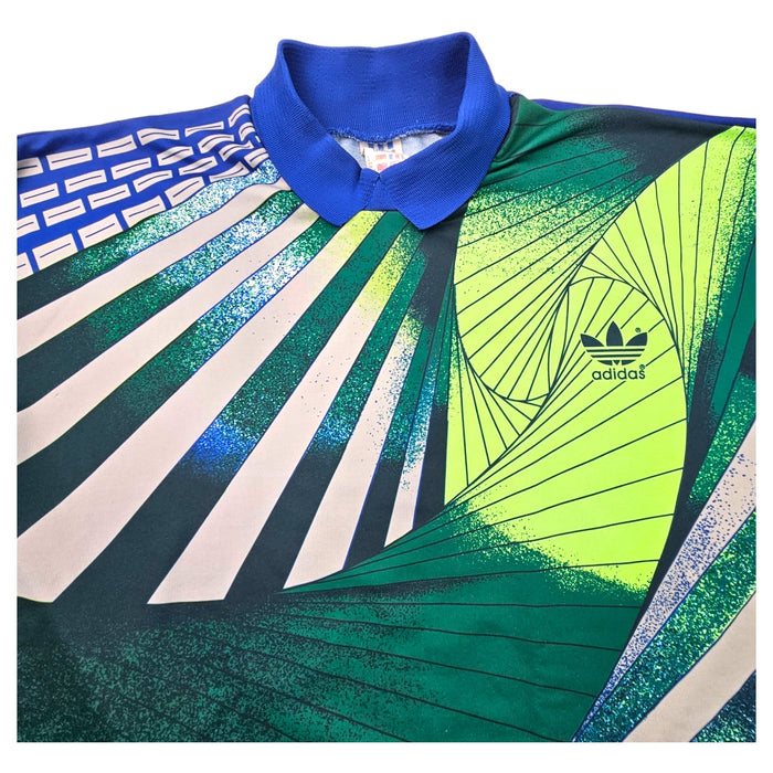 1990/94 Template Goal Keeper Football Shirt (M) Adidas (West Germany, USA) - Football Finery - FF203375