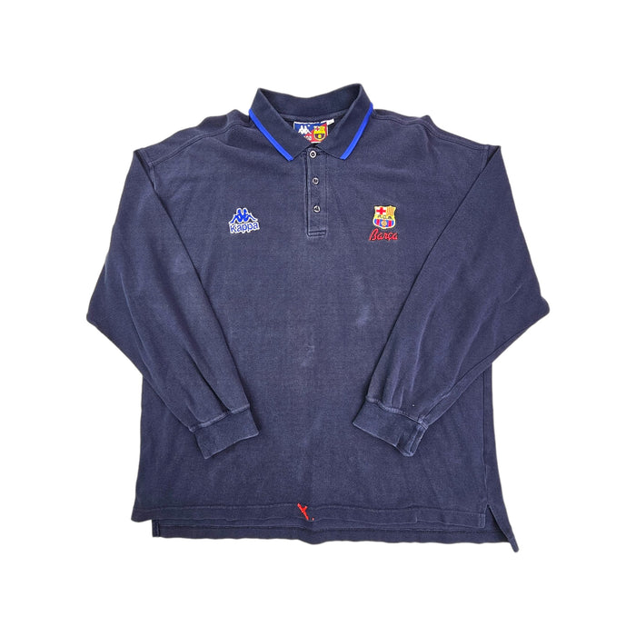 1990s Barcelona Training Shirt (XL) Kappa - Football Finery - FF203036