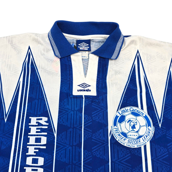 1990s Redford Home Football Shirt (M) Umbro 19 (Little Caesers) - Football Finery - FF307128